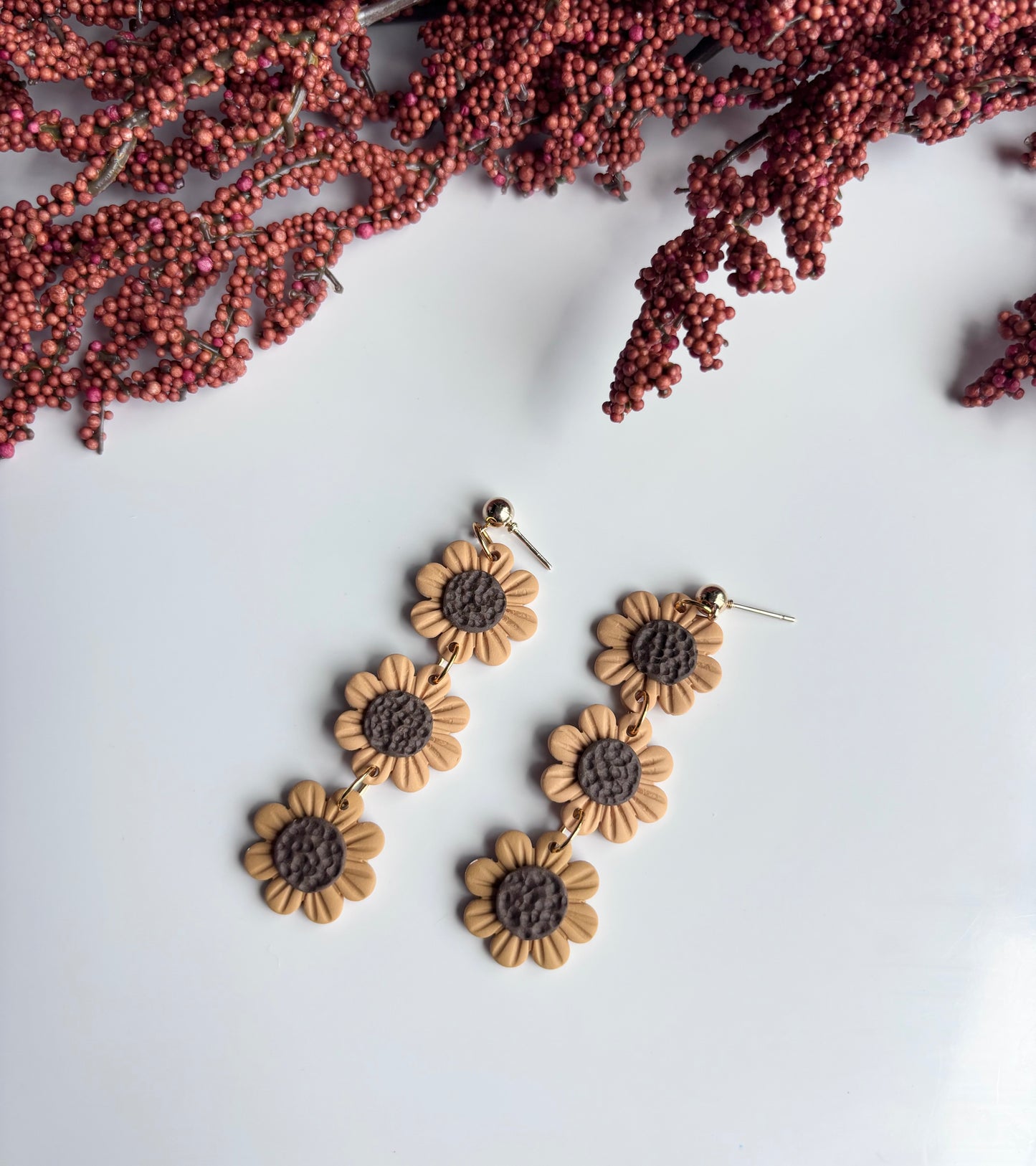 3 Tier Sunflower Dangles