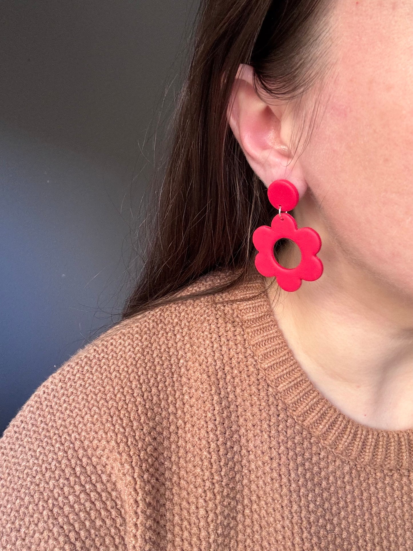 Valentine Flower Dangles