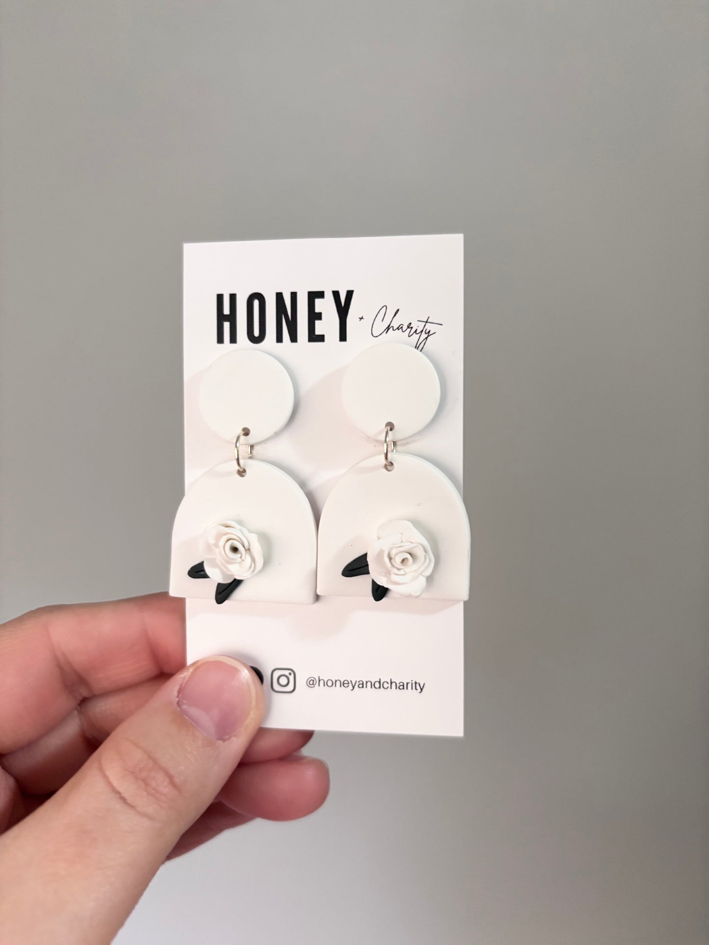 White Rose Dangles