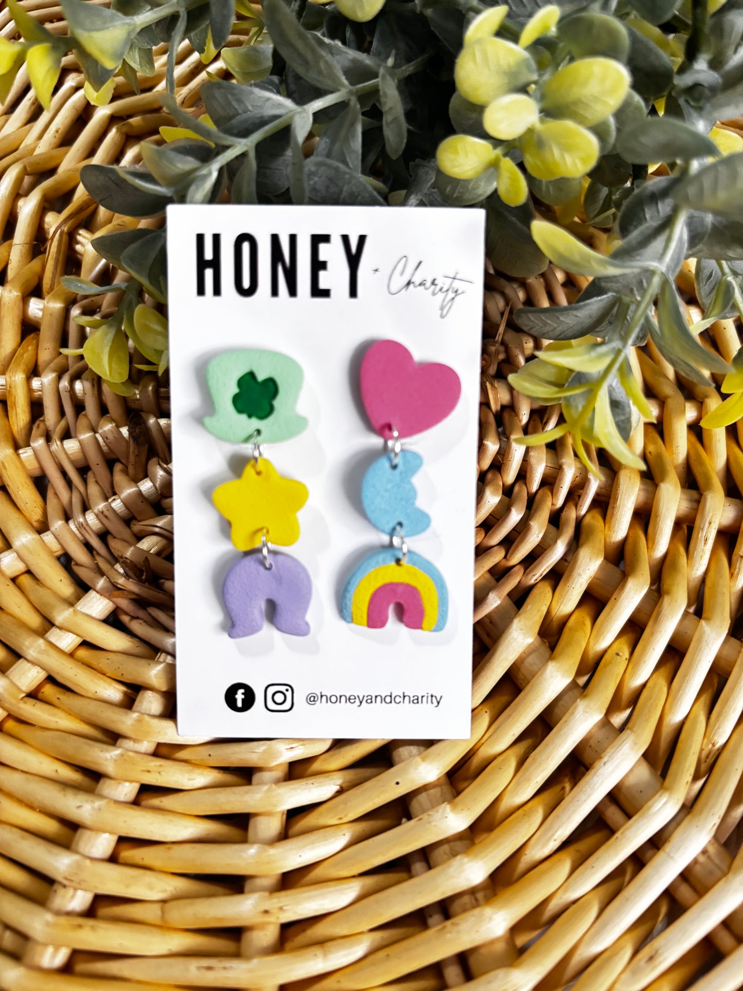 Lucky Marshmallow Cereal Earrings