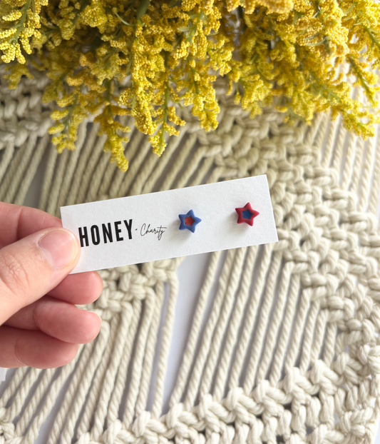 Tiny Star Studs