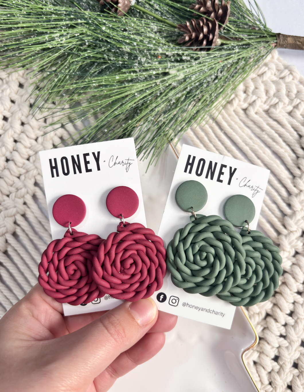 Christmas Grace Dangles