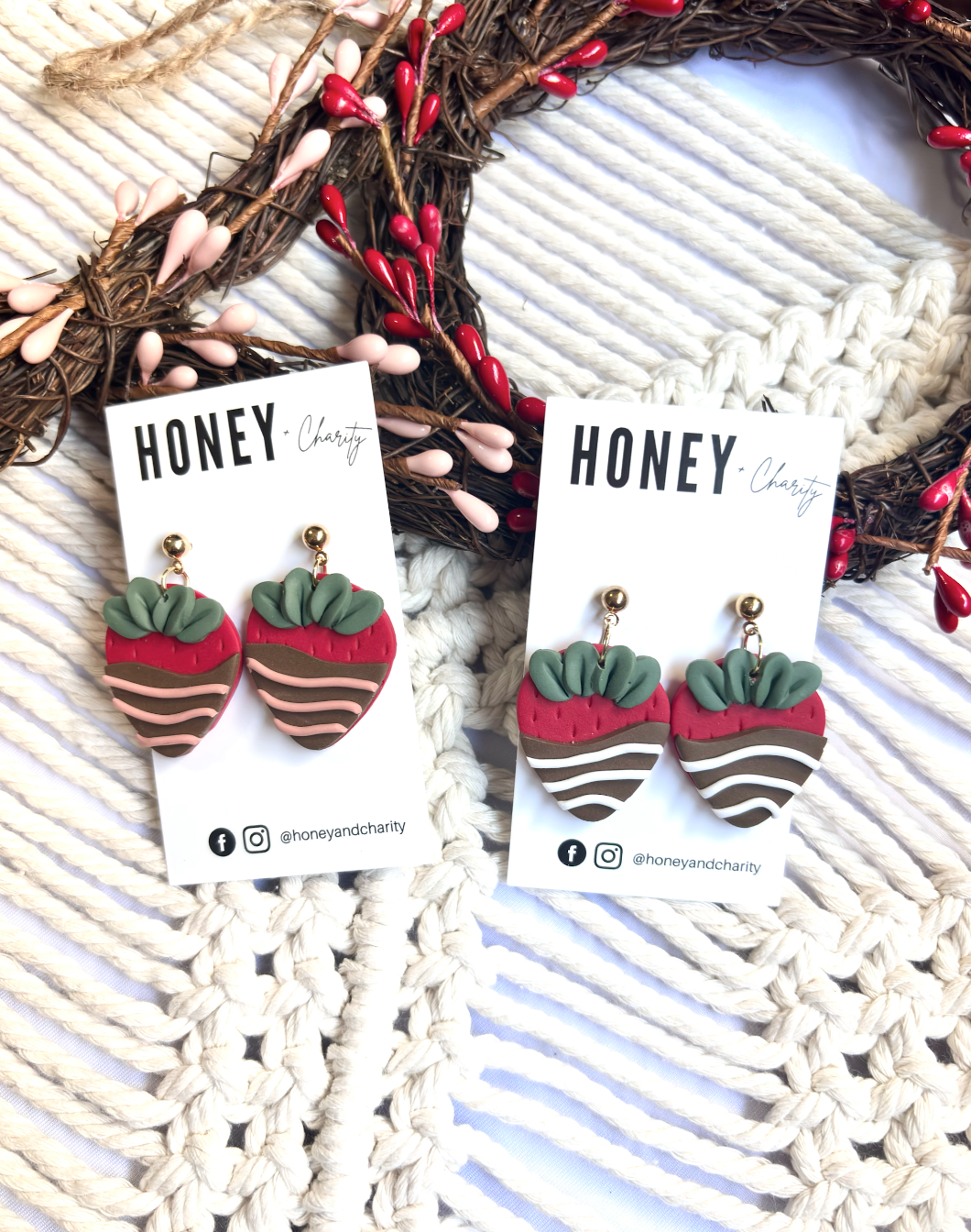 Chocolate Covered Strawberry Dangles (2026)