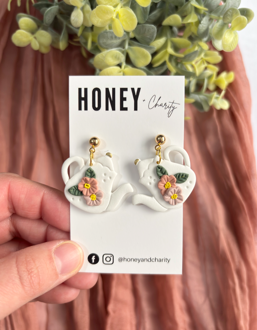 Mommy + Me Floral Tea Set