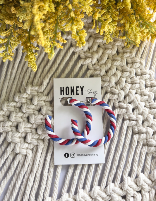 Grace Hoops - 4th of July