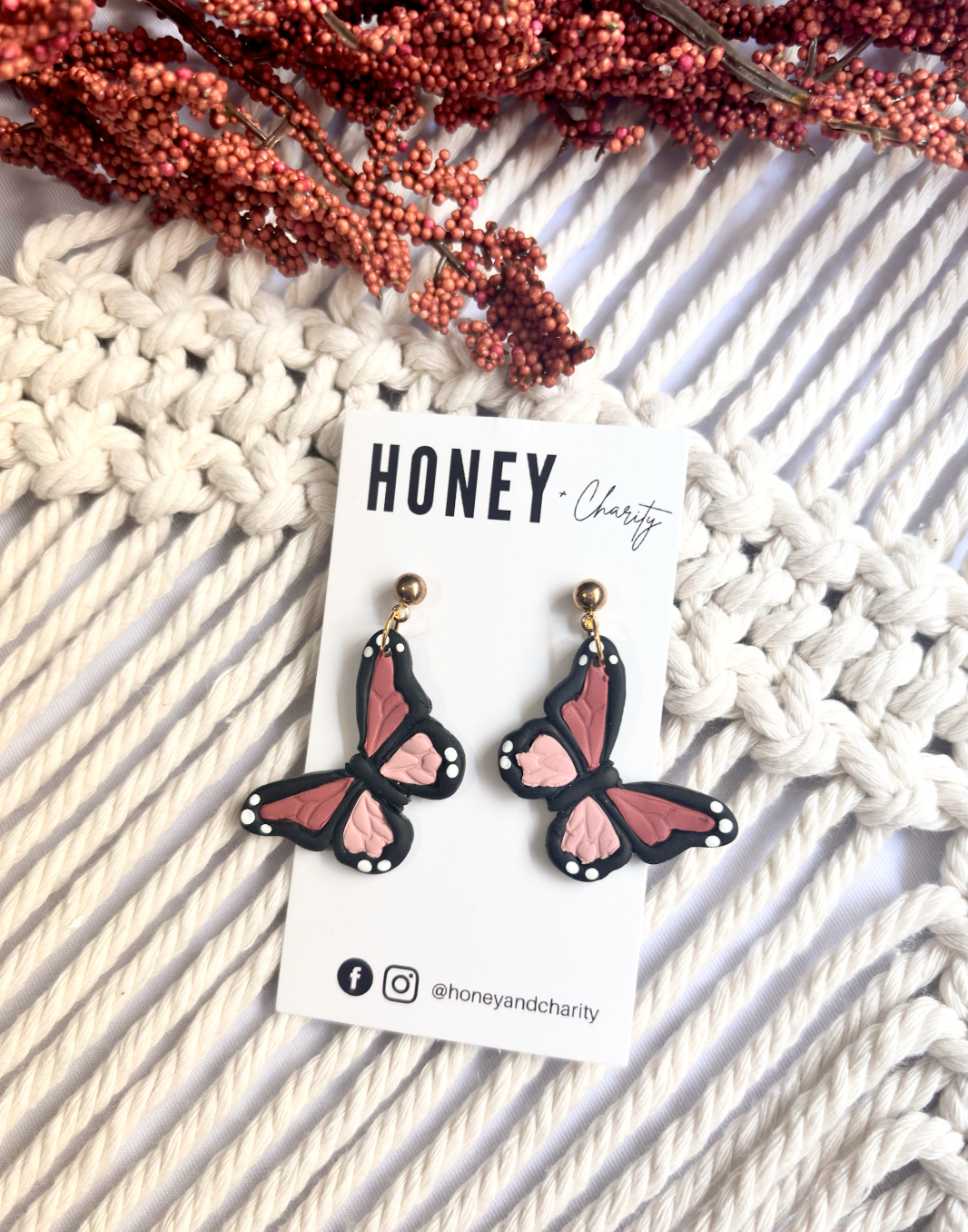 Monarch Butterfly Dangles