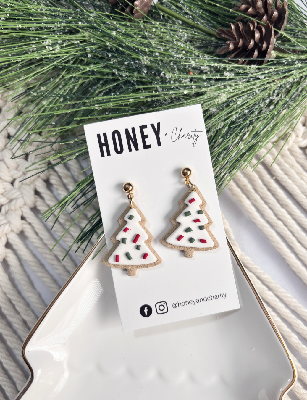 Christmas Sugar Cookie Dangles