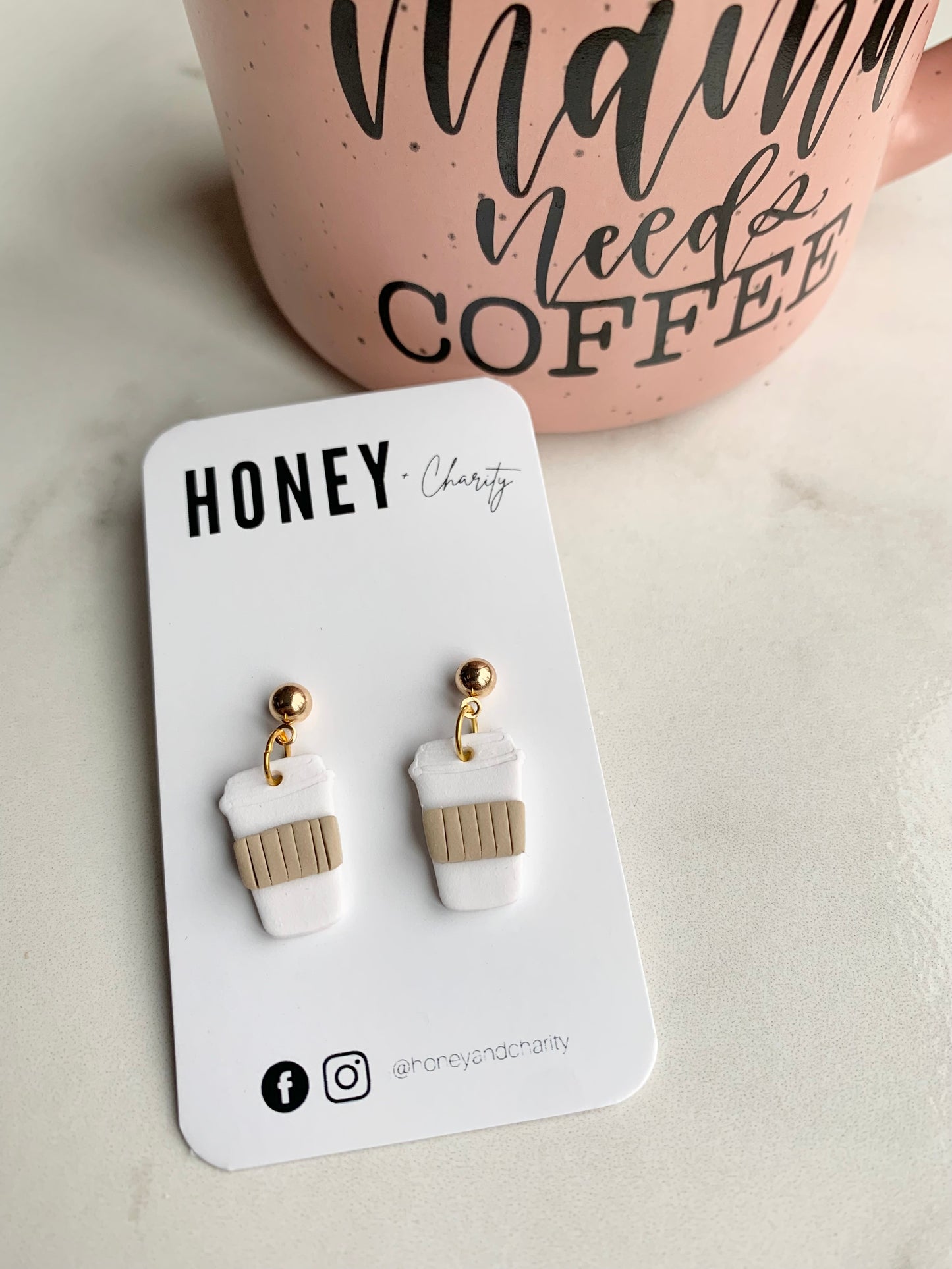 Coffee To-Go Dangles