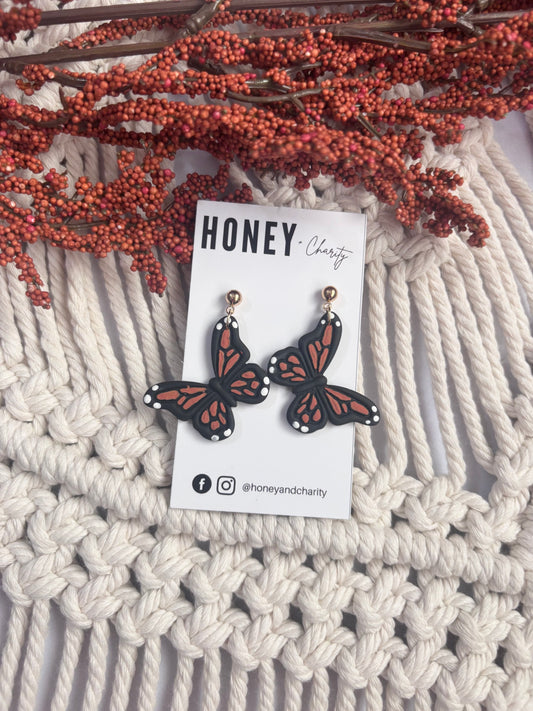 Fall Butterfly Dangles