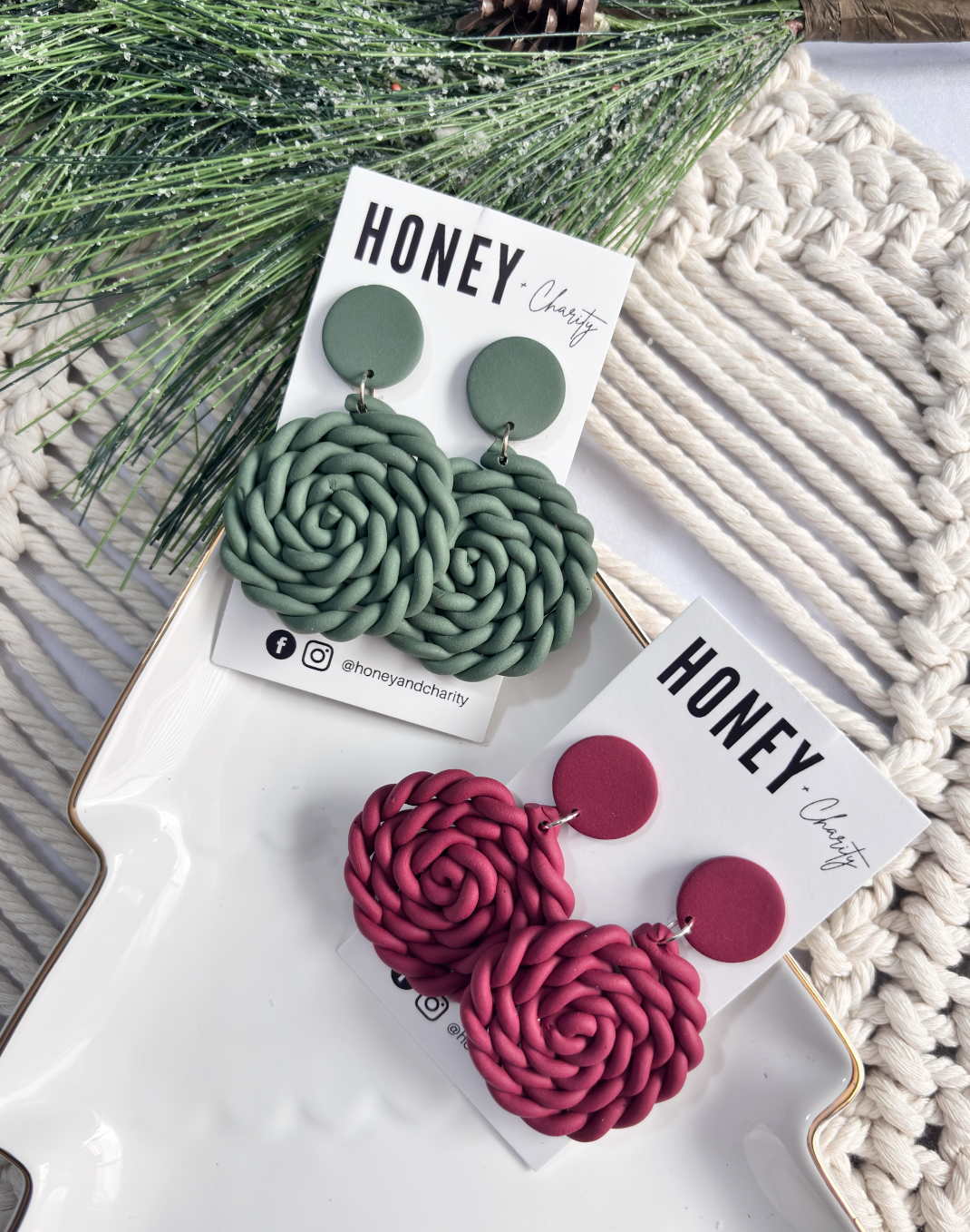 Christmas Grace Dangles