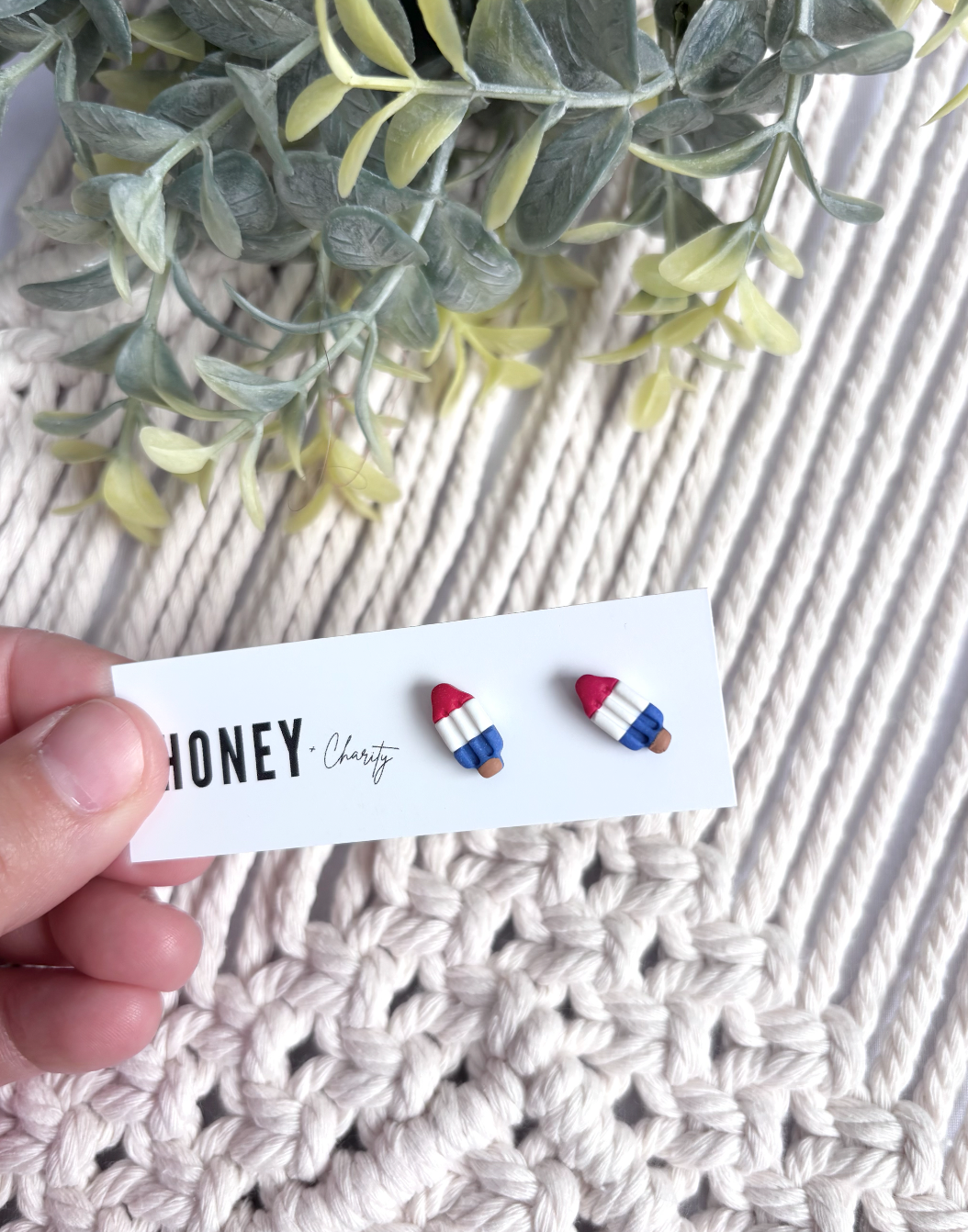 Mini Bomb Pop Studs