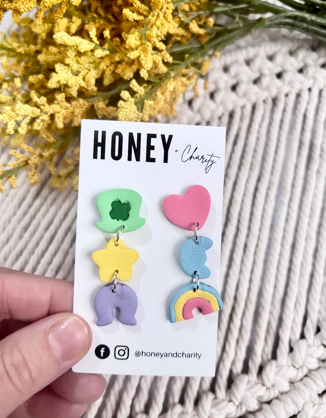 Lucky Marshmallow Cereal Dangles